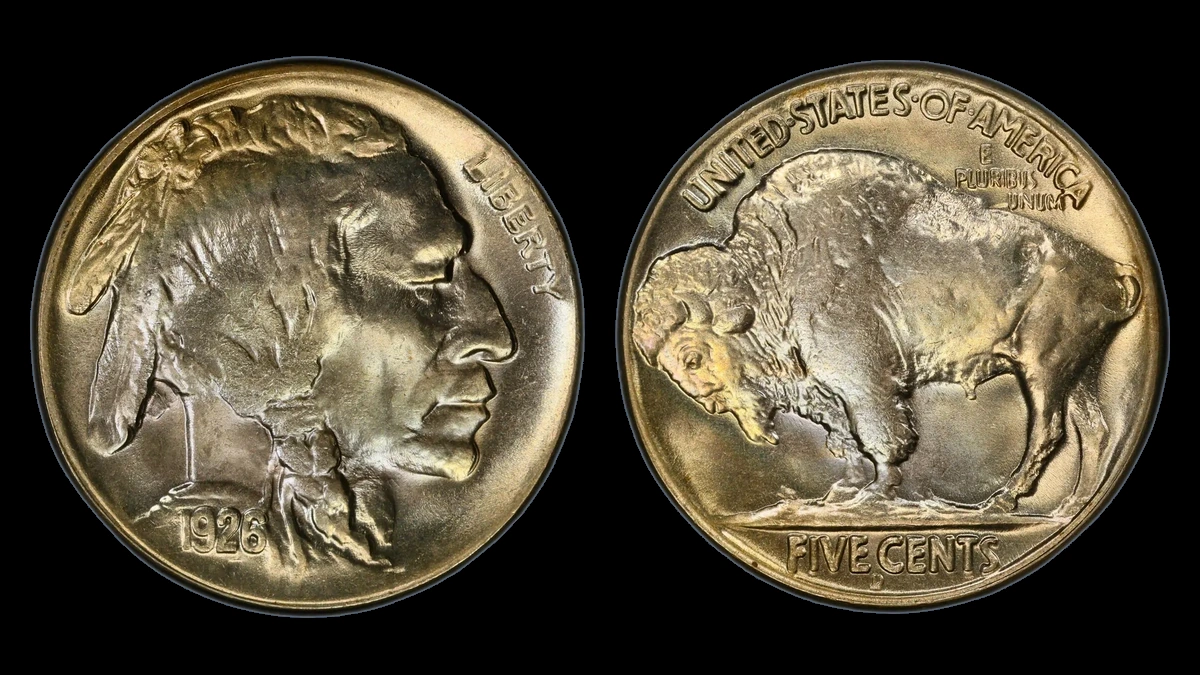 1926 Buffalo Nickel: Three-and-a-Half Legs