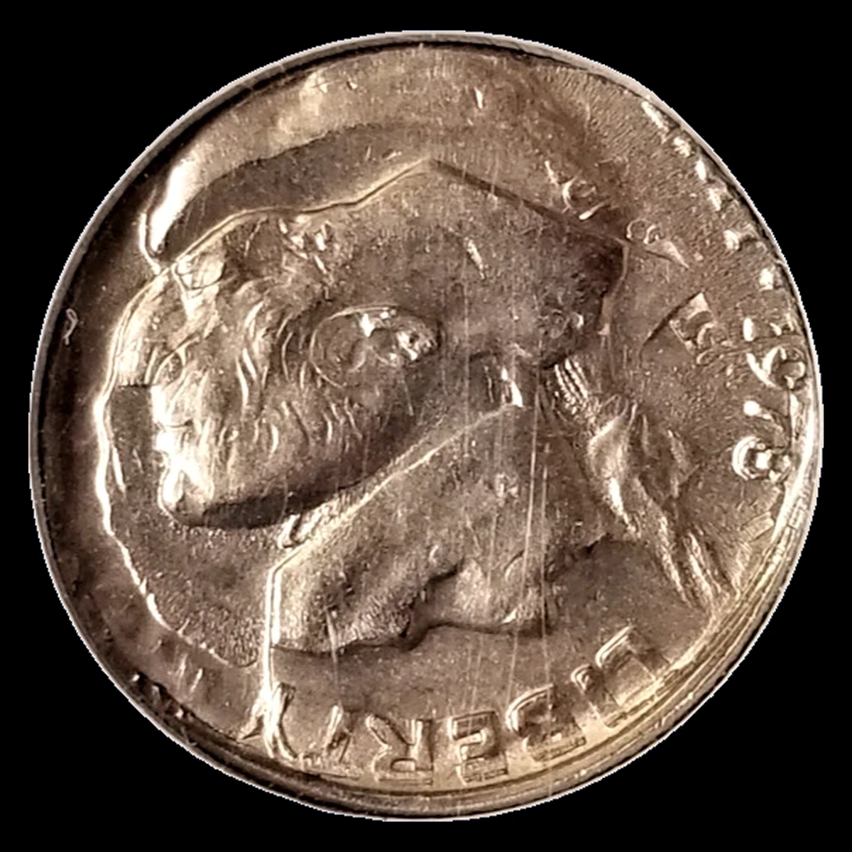 1978 Jefferson Nickel: Overstrike / Double Denomination