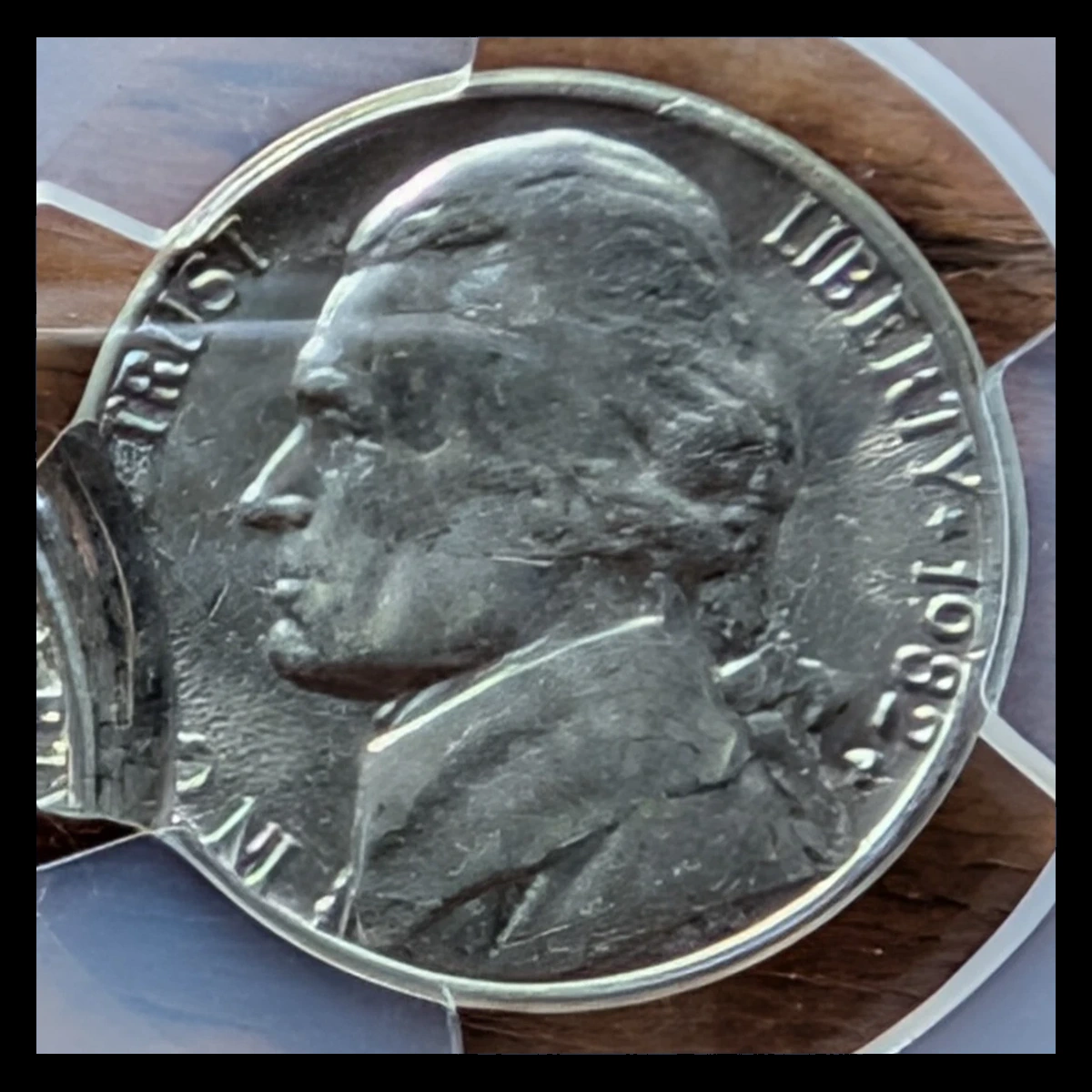 1982 Jefferson Nickel: Double / Multiple Strike