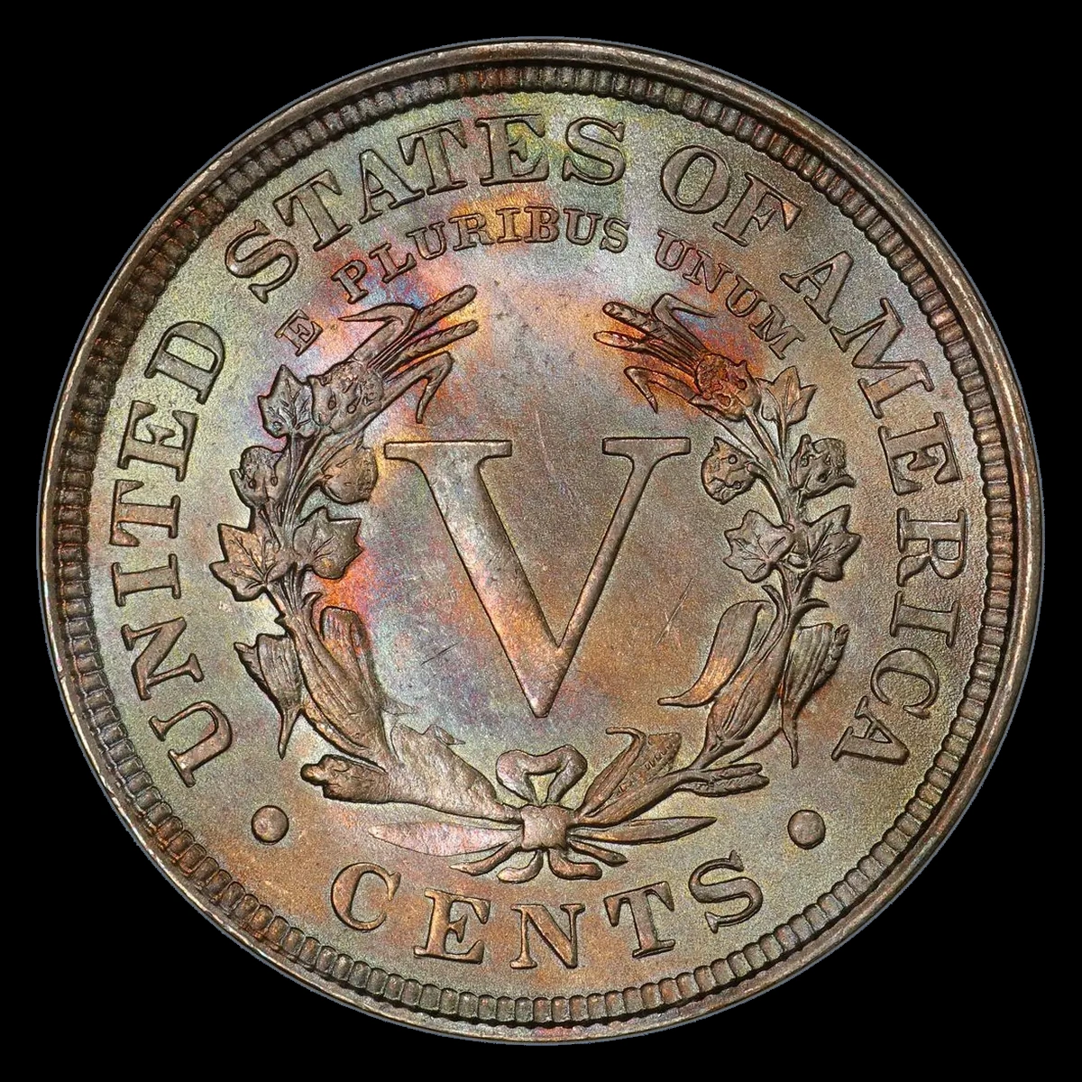 1906 Liberty Nickel: Doubled Die Reverse
