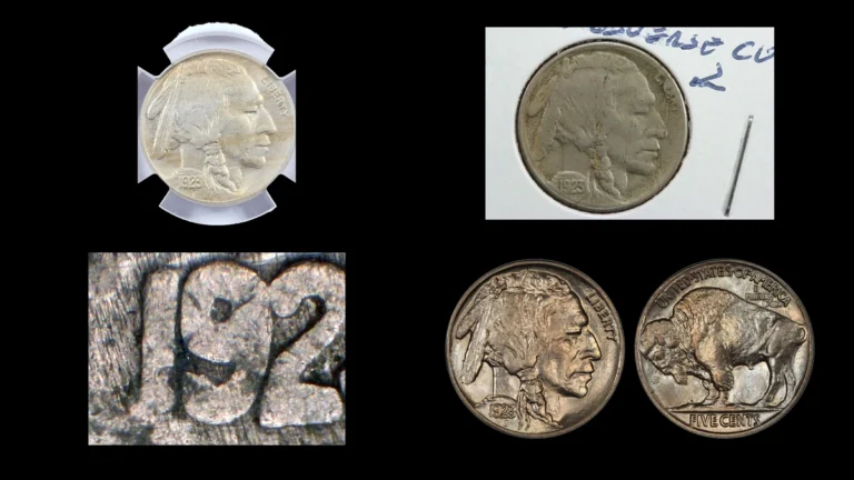 1923 Nickel Errors — error coin photographs