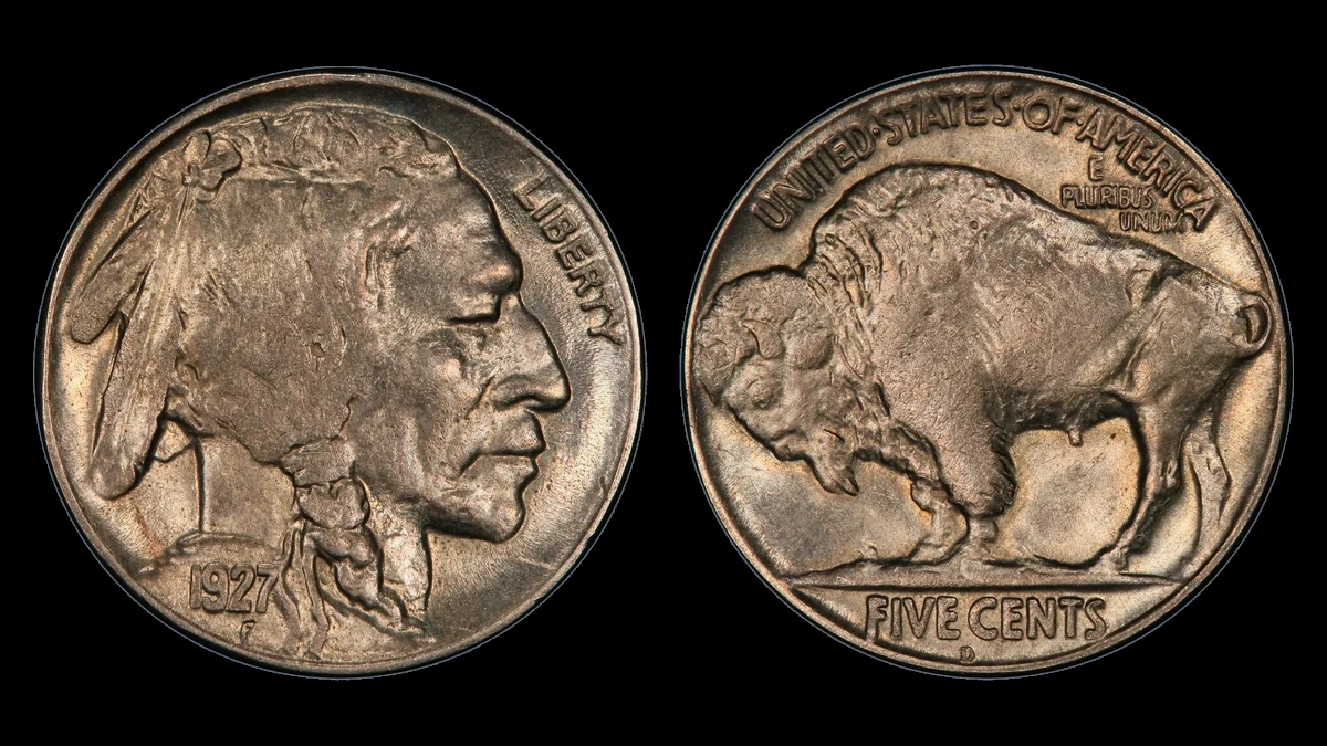 1927 Buffalo Nickel: Three-and-a-Half Legs
