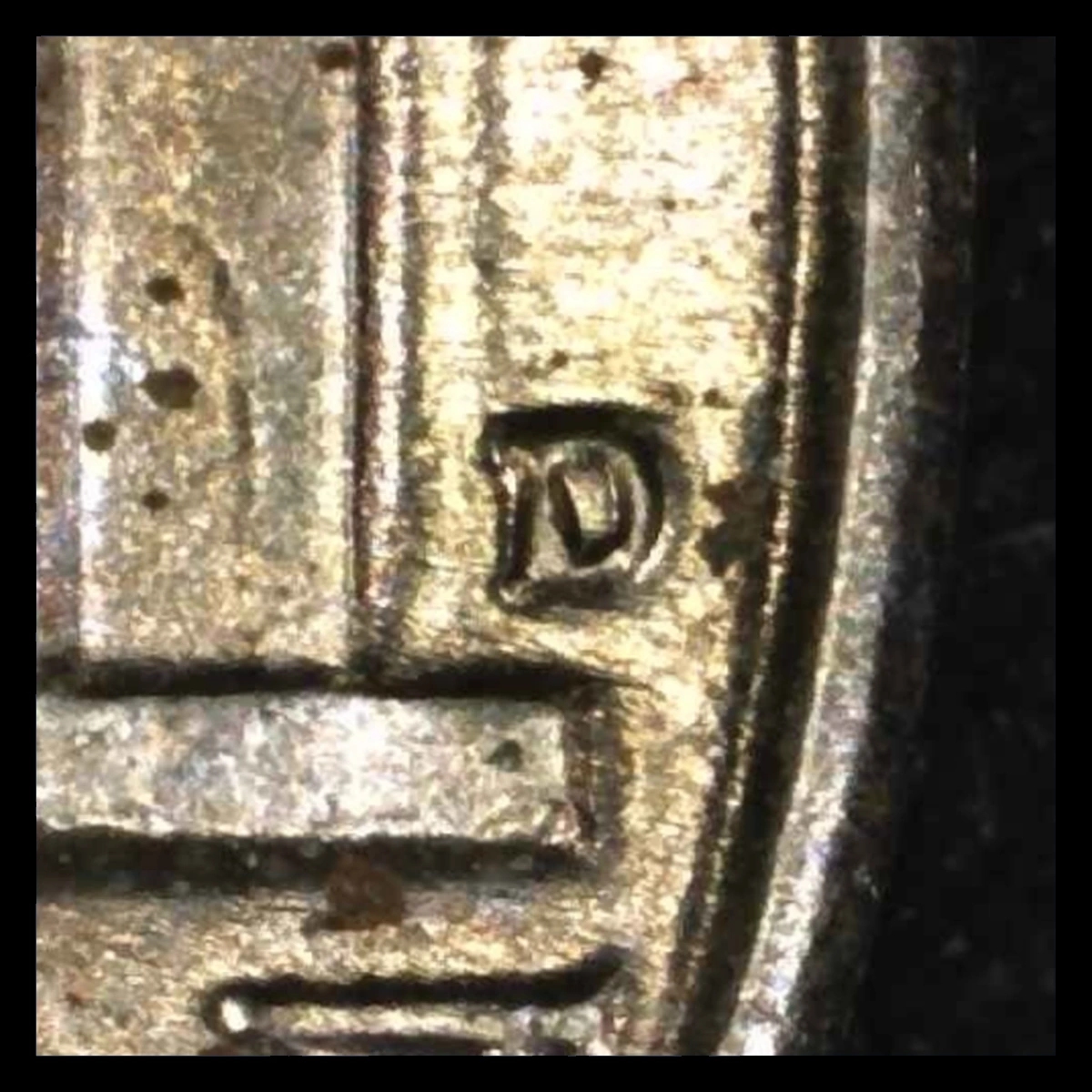 1948 Jefferson Nickel: Repunched Mintmark