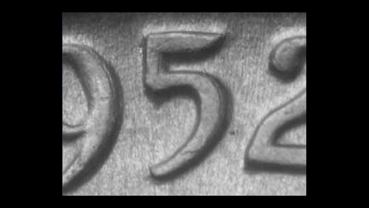 1952 Jefferson Nickel: Doubled Die Obverse