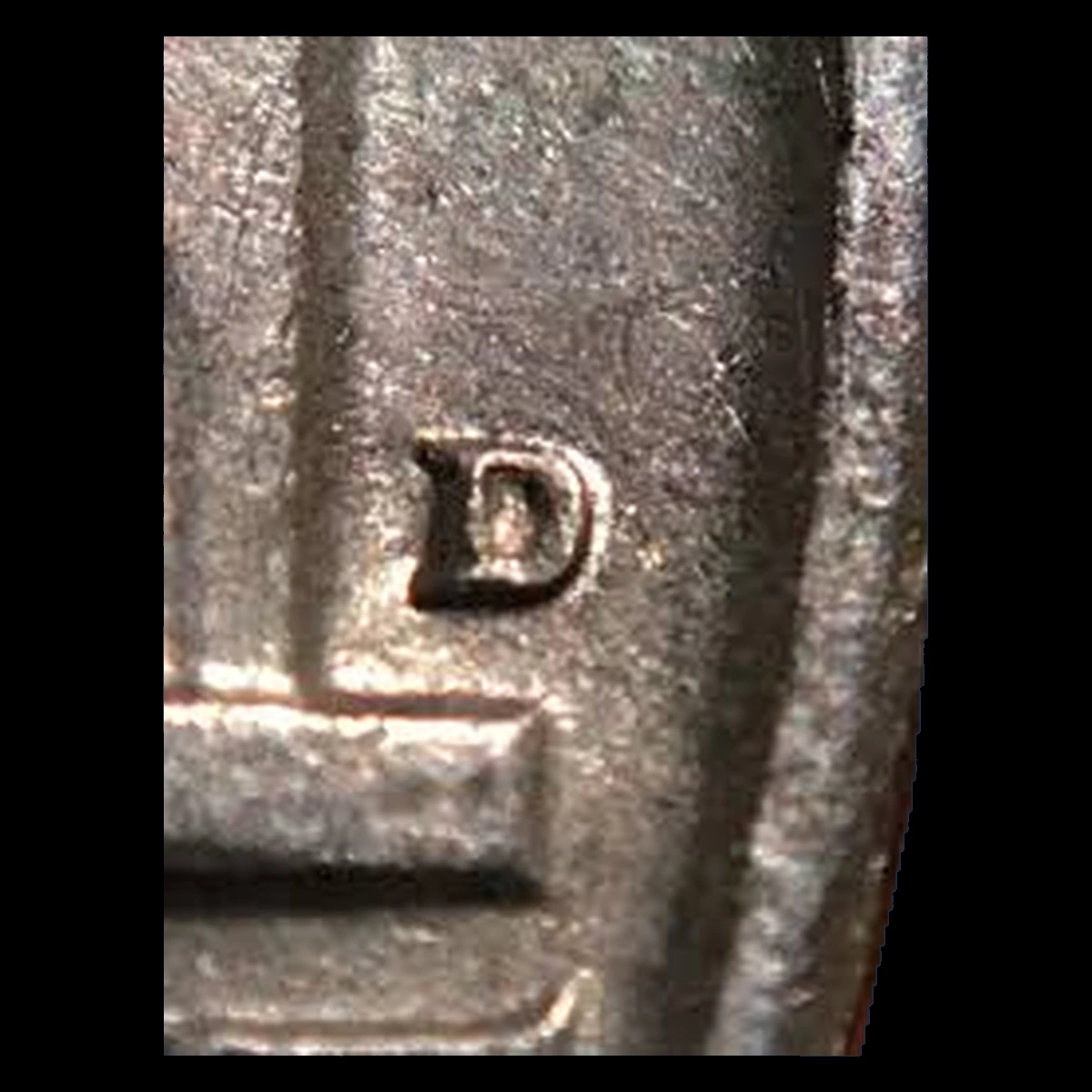 1952 Jefferson Nickel: Repunched Mintmark