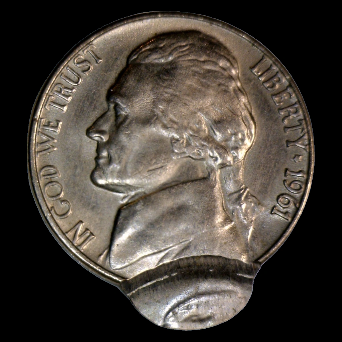 1961 Jefferson Nickel: Double / Multiple Strike
