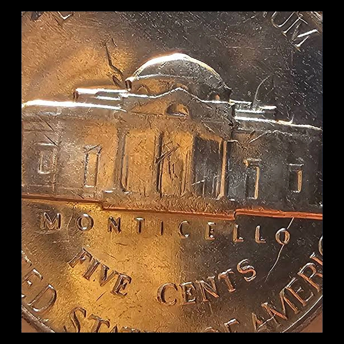1965 Jefferson Nickel: Clashed Dies