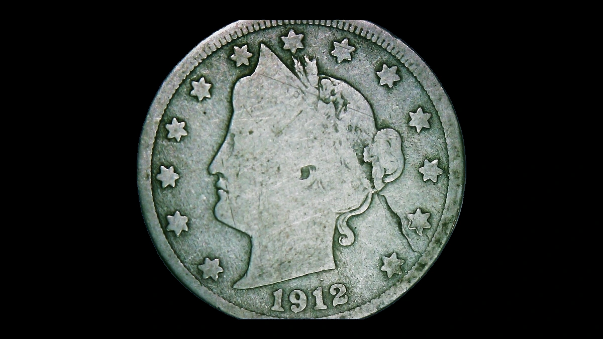 1912 Liberty Nickel: Lamination / Split Planchet