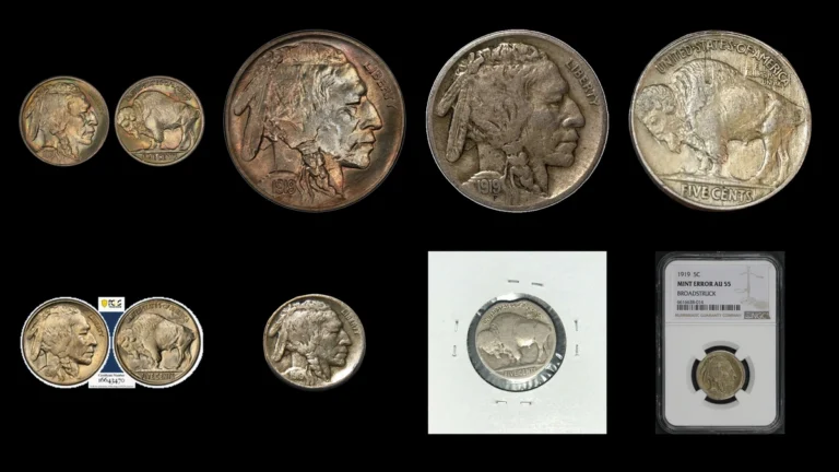 1919 Nickel Errors — error coin photographs