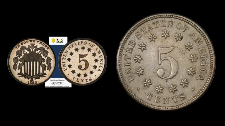 1880 Nickel Errors — error coin photographs
