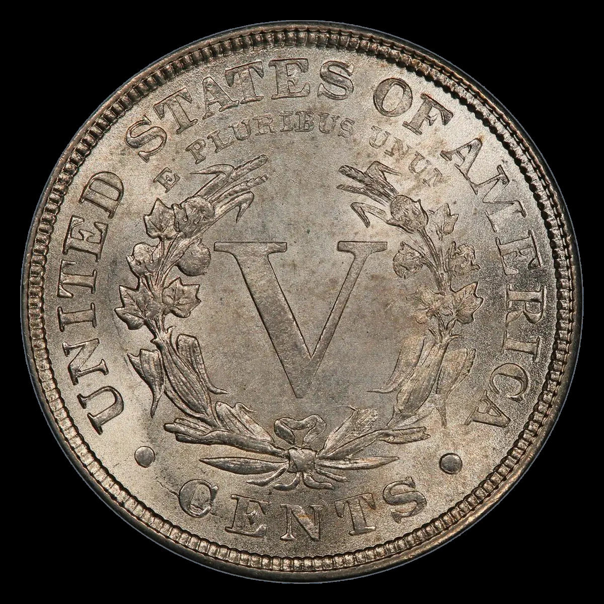 1887 Liberty Nickel: Doubled Die Reverse