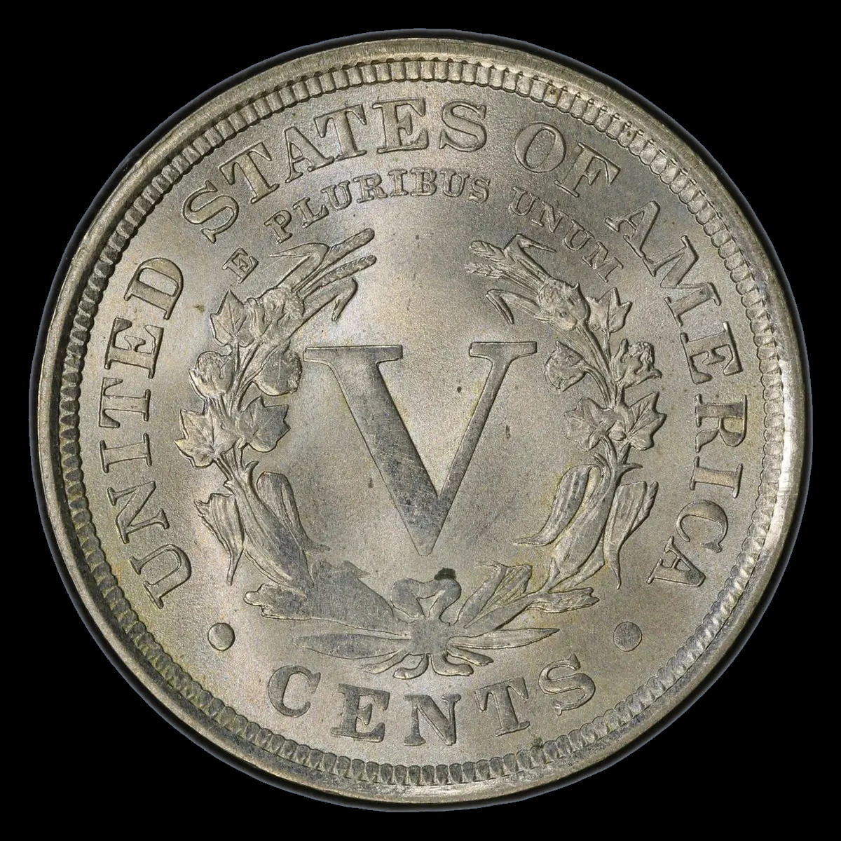 1900 Liberty Nickel: Doubled Die Reverse