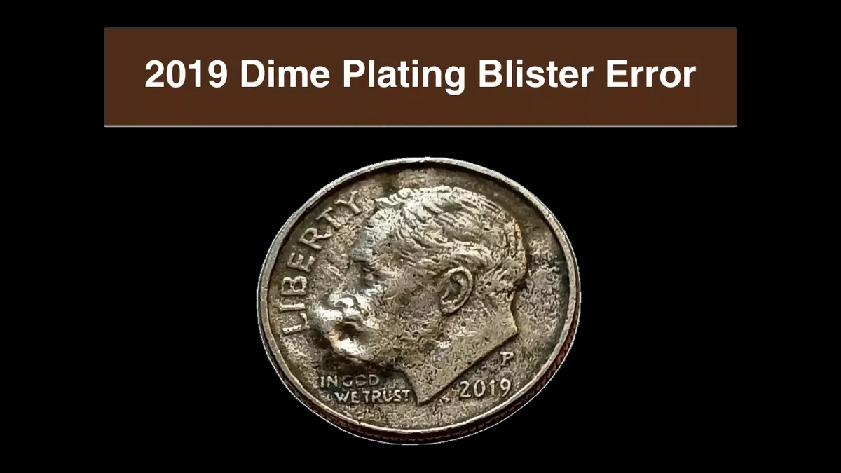 2019 Roosevelt Dime: Planchet Flaw