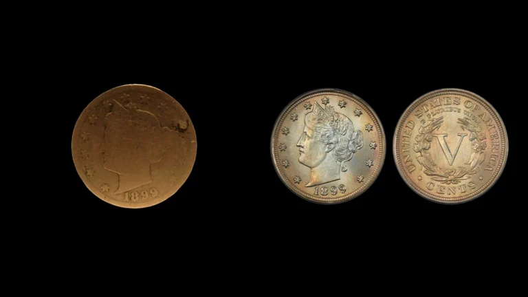 1899 Nickel Errors — error coin photographs