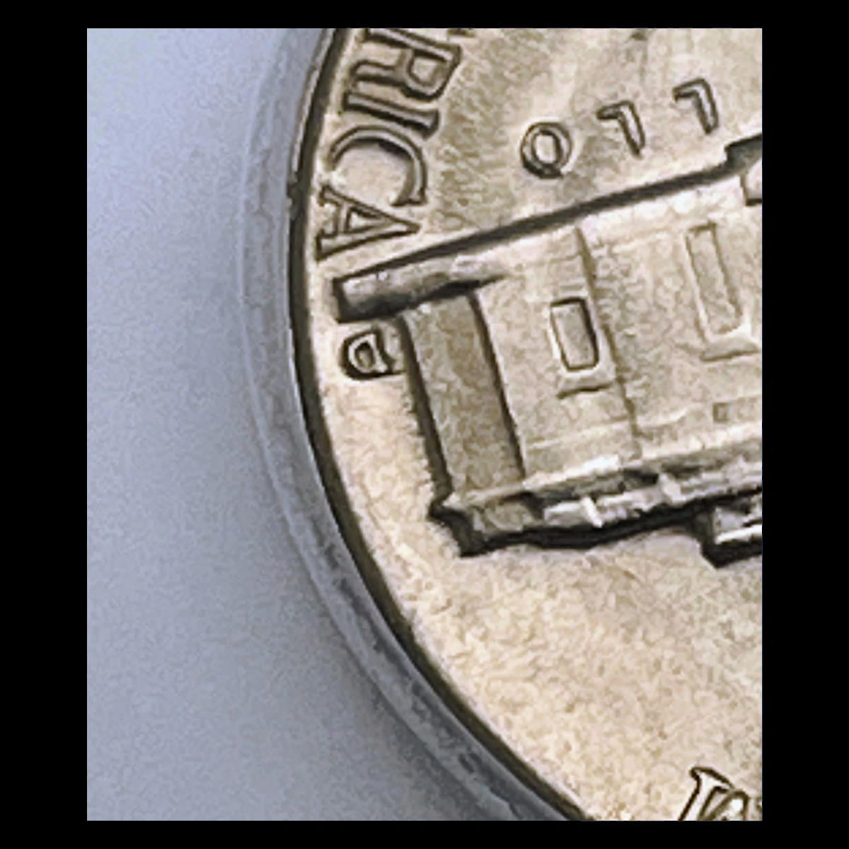 1958 Jefferson Nickel: Repunched Mintmark