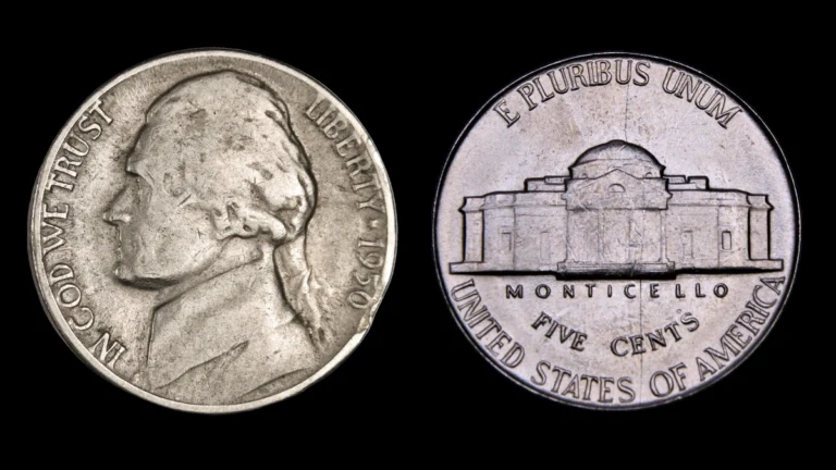 1950 Nickel Errors — error coin photographs