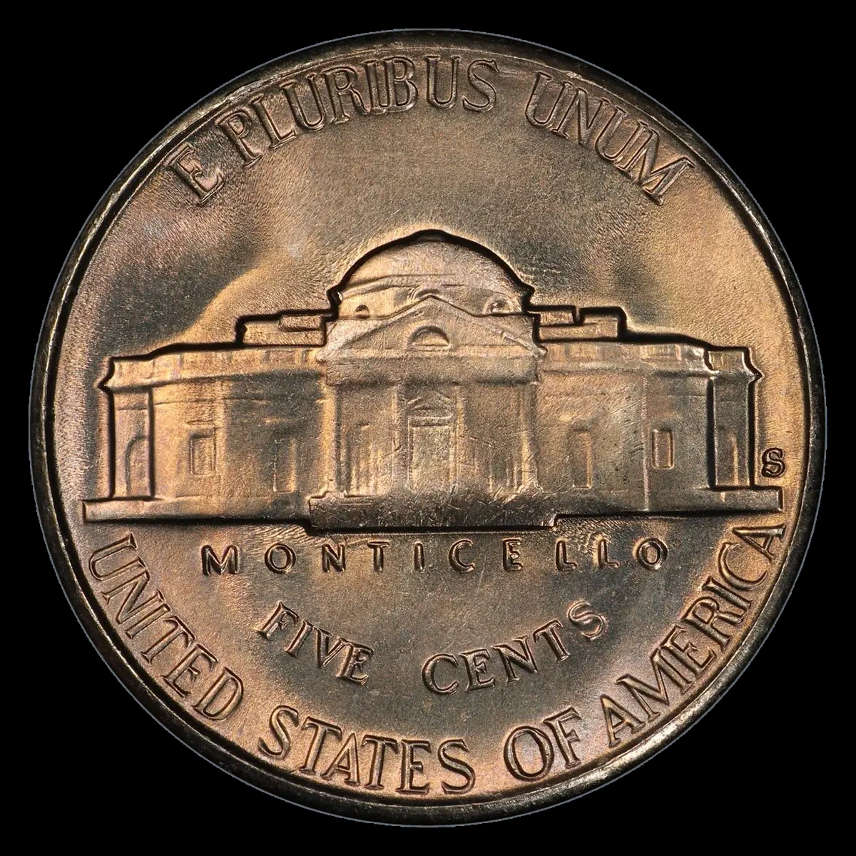 1954 Jefferson Nickel: Doubled Die Reverse