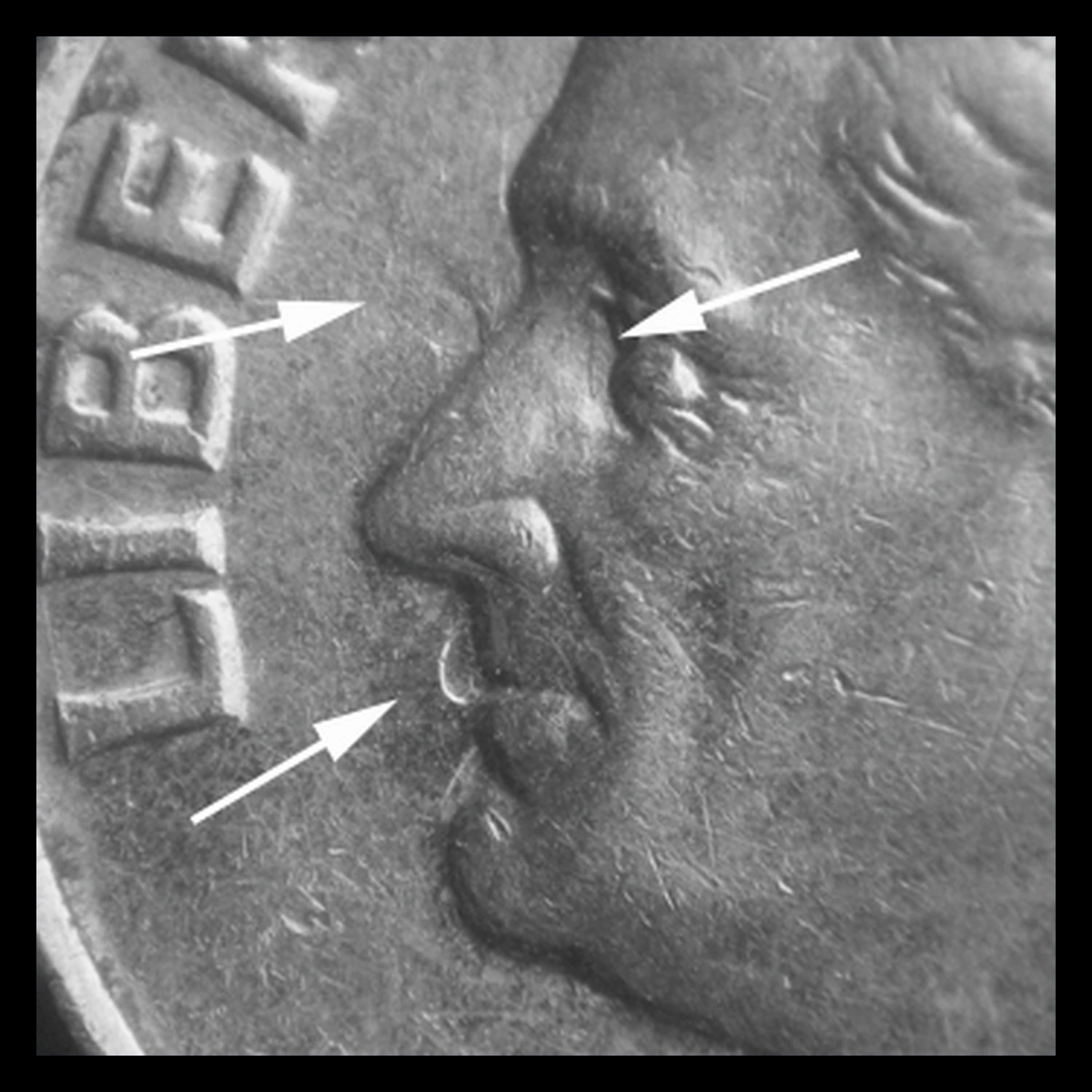 1988 Roosevelt Dime: Clashed Dies
