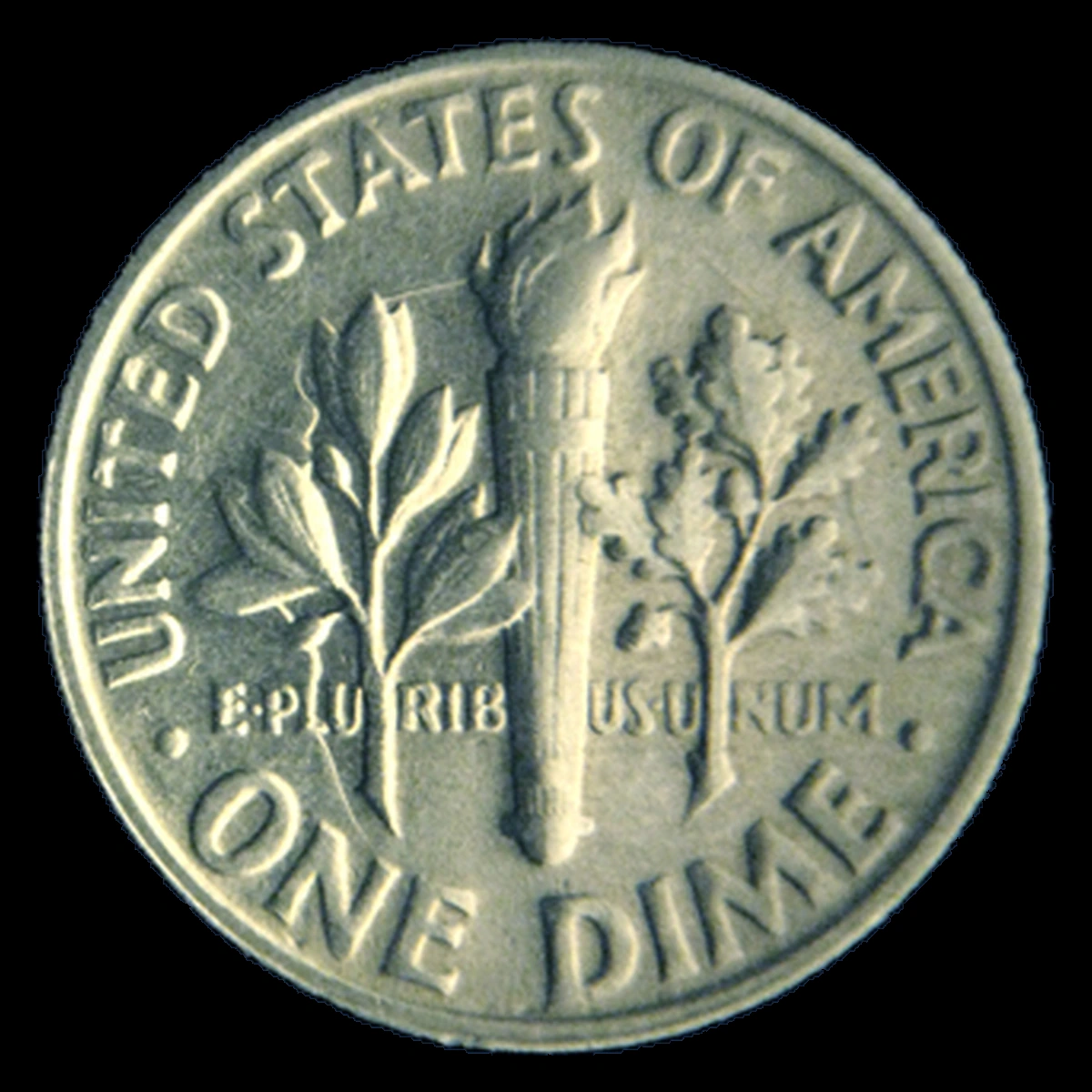 1968 Roosevelt Dime: Clashed Dies