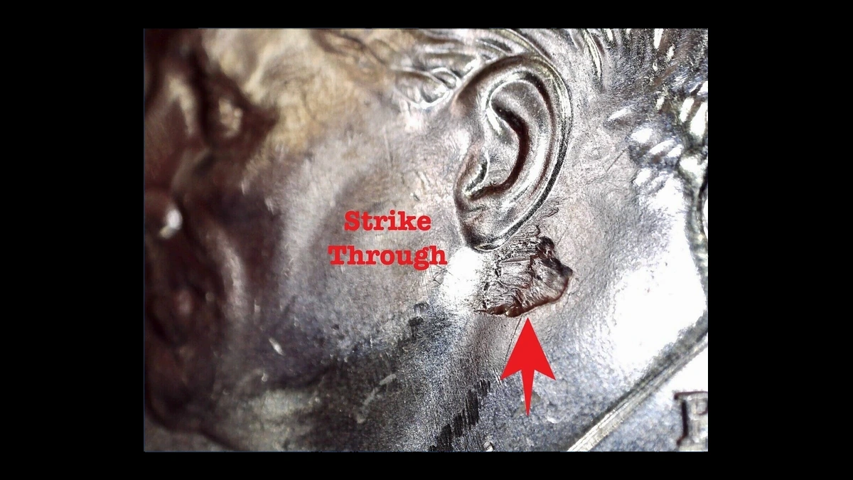 2021 Roosevelt Dime: Struck-Through Error