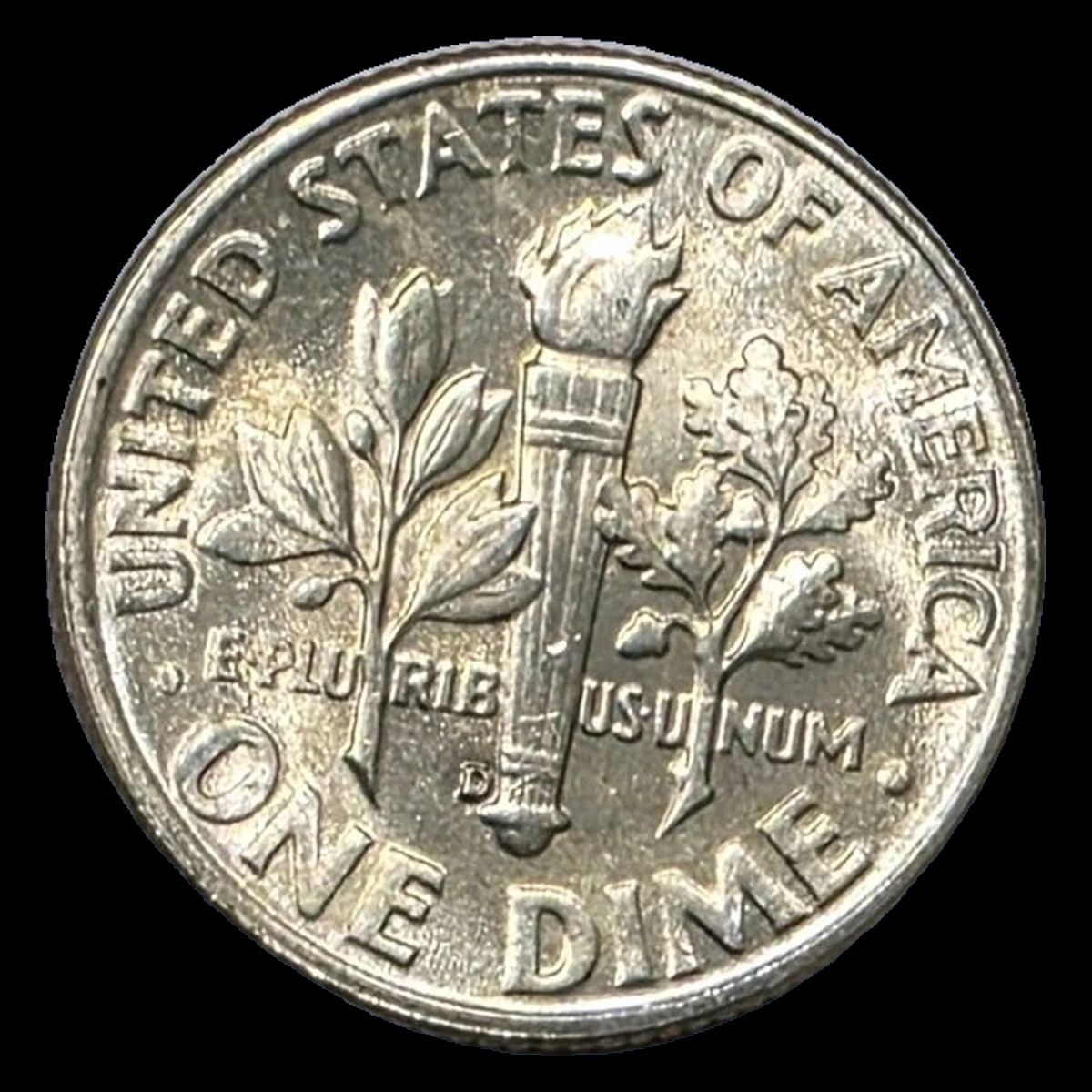 1951 Roosevelt Dime: Doubled Die Reverse