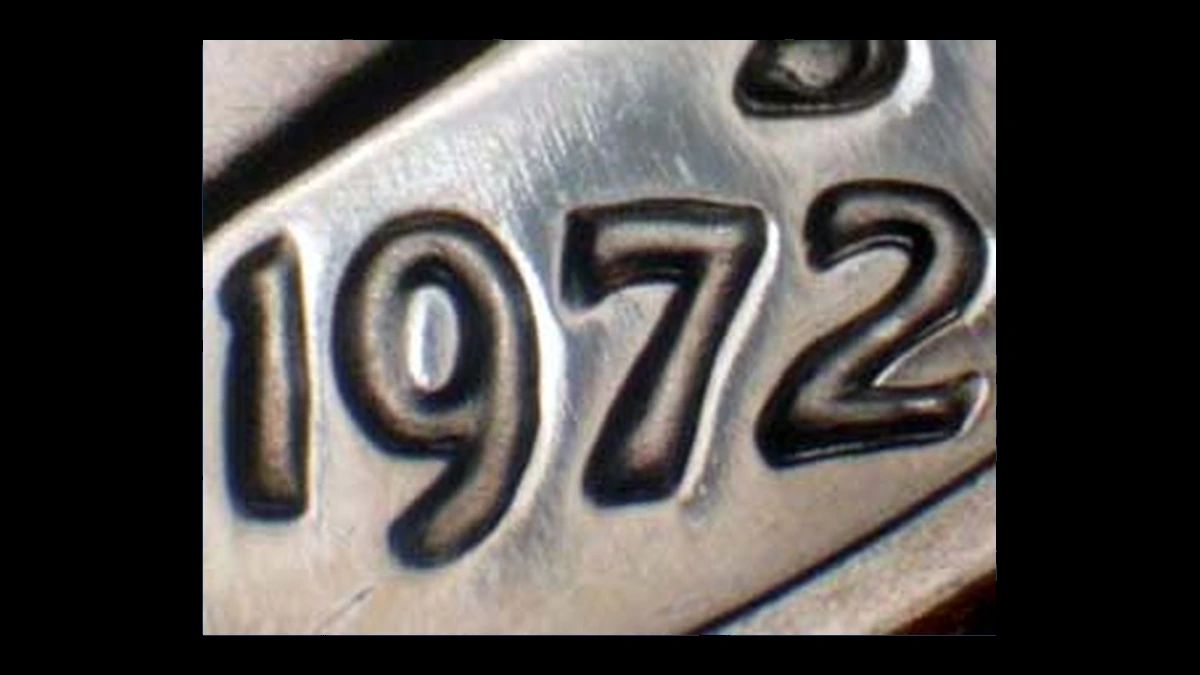 1972 Roosevelt Dime: Doubled Die Obverse