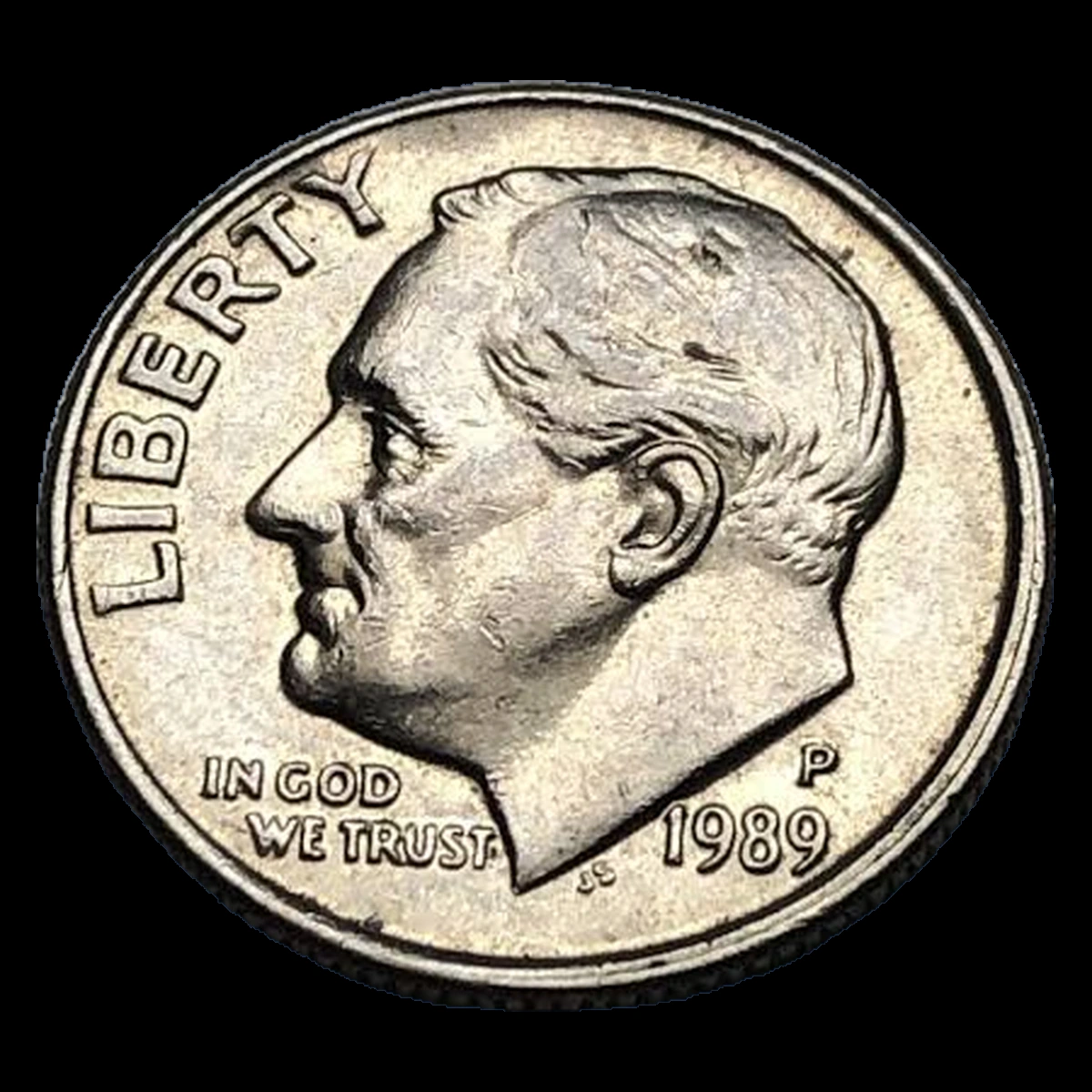 1989 Roosevelt Dime: Broadstrike