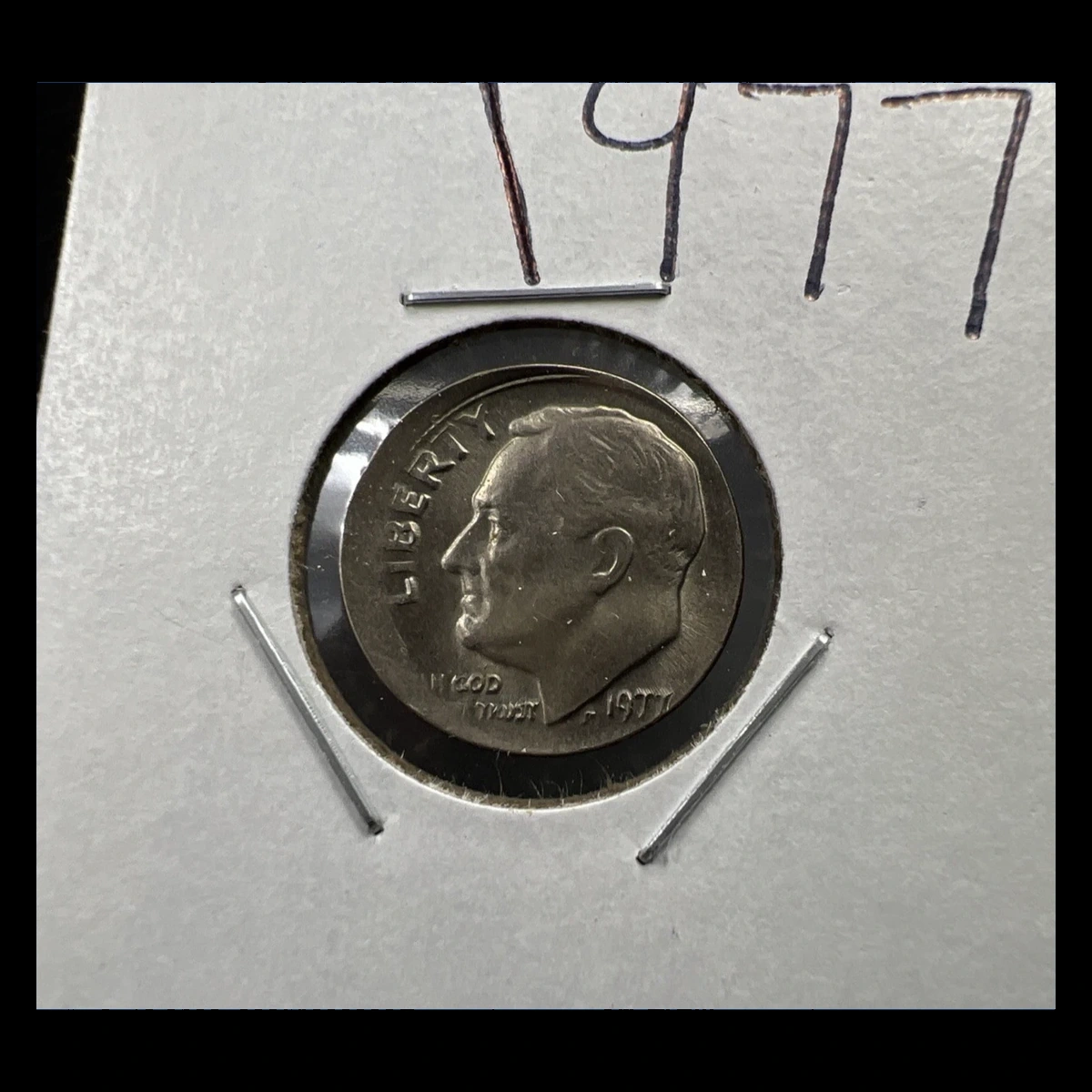 1977 Roosevelt Dime: Broadstrike
