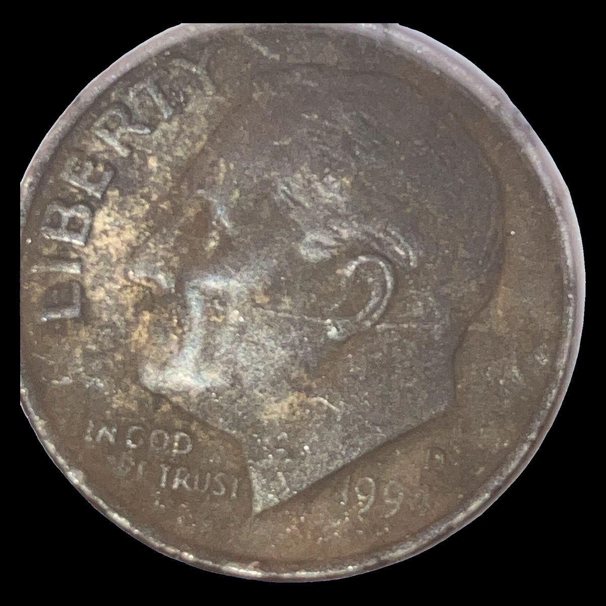 1994 Roosevelt Dime: Annealing Error