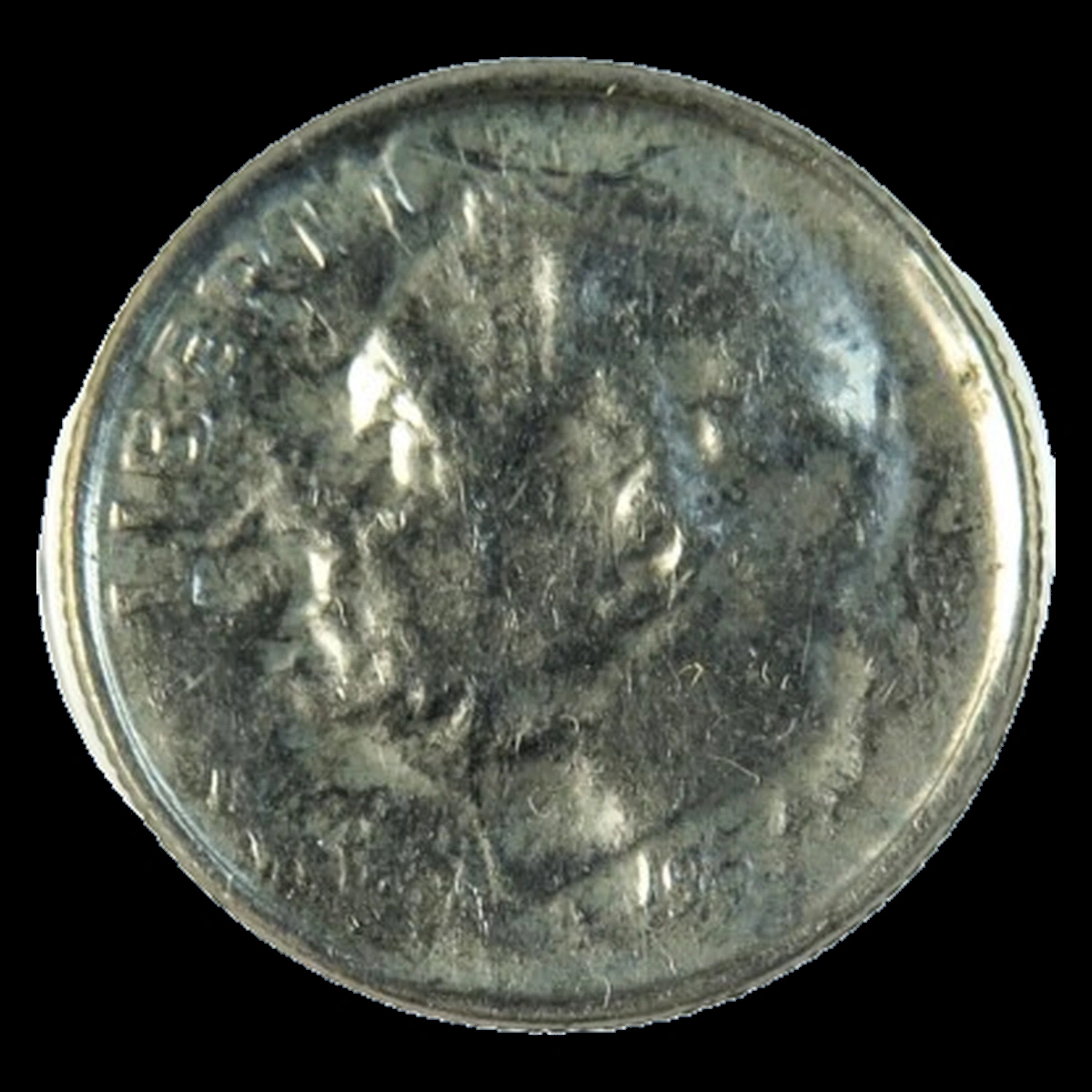 1994 Roosevelt Dime: Die Cap
