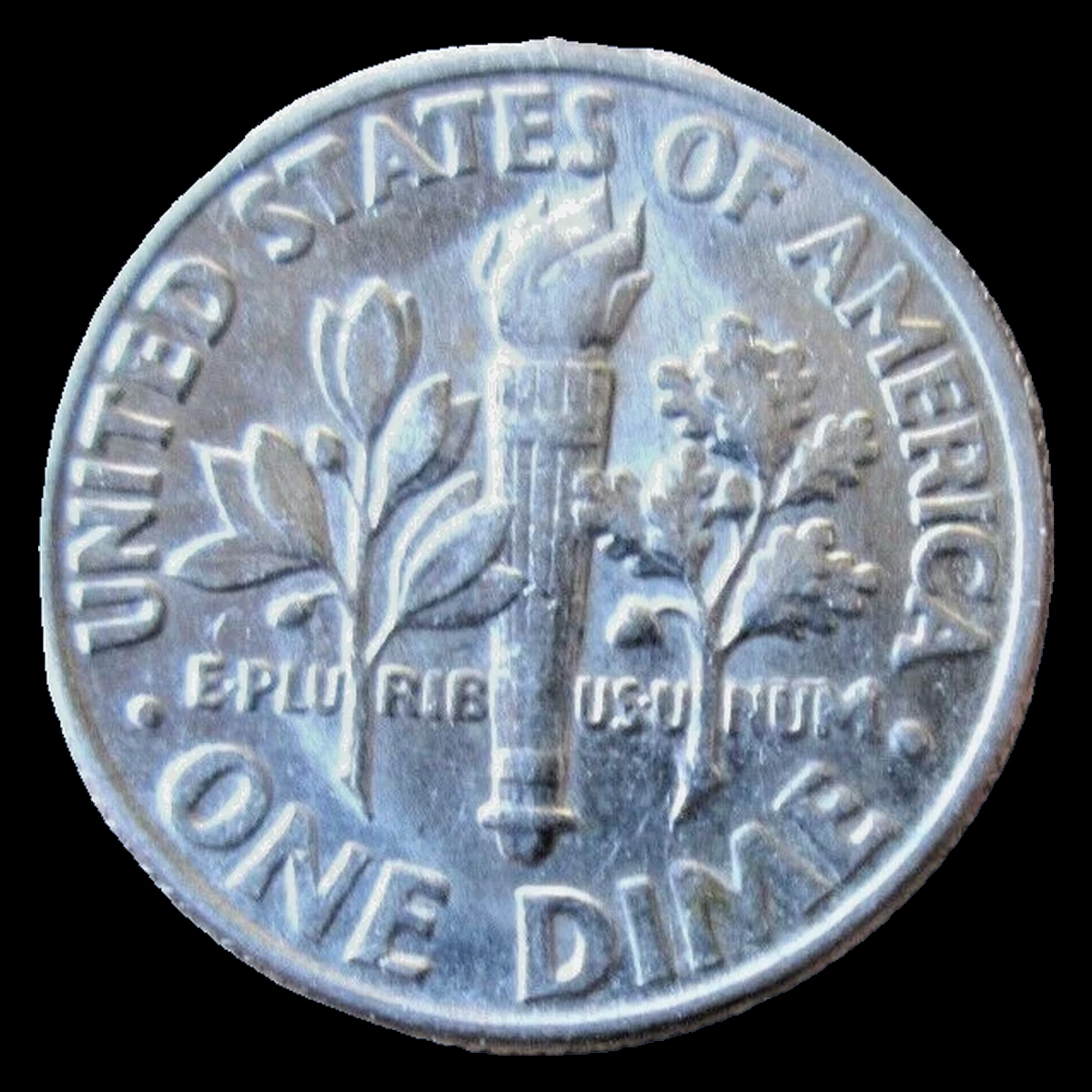 1994 Roosevelt Dime: Die Crack / Die Chip