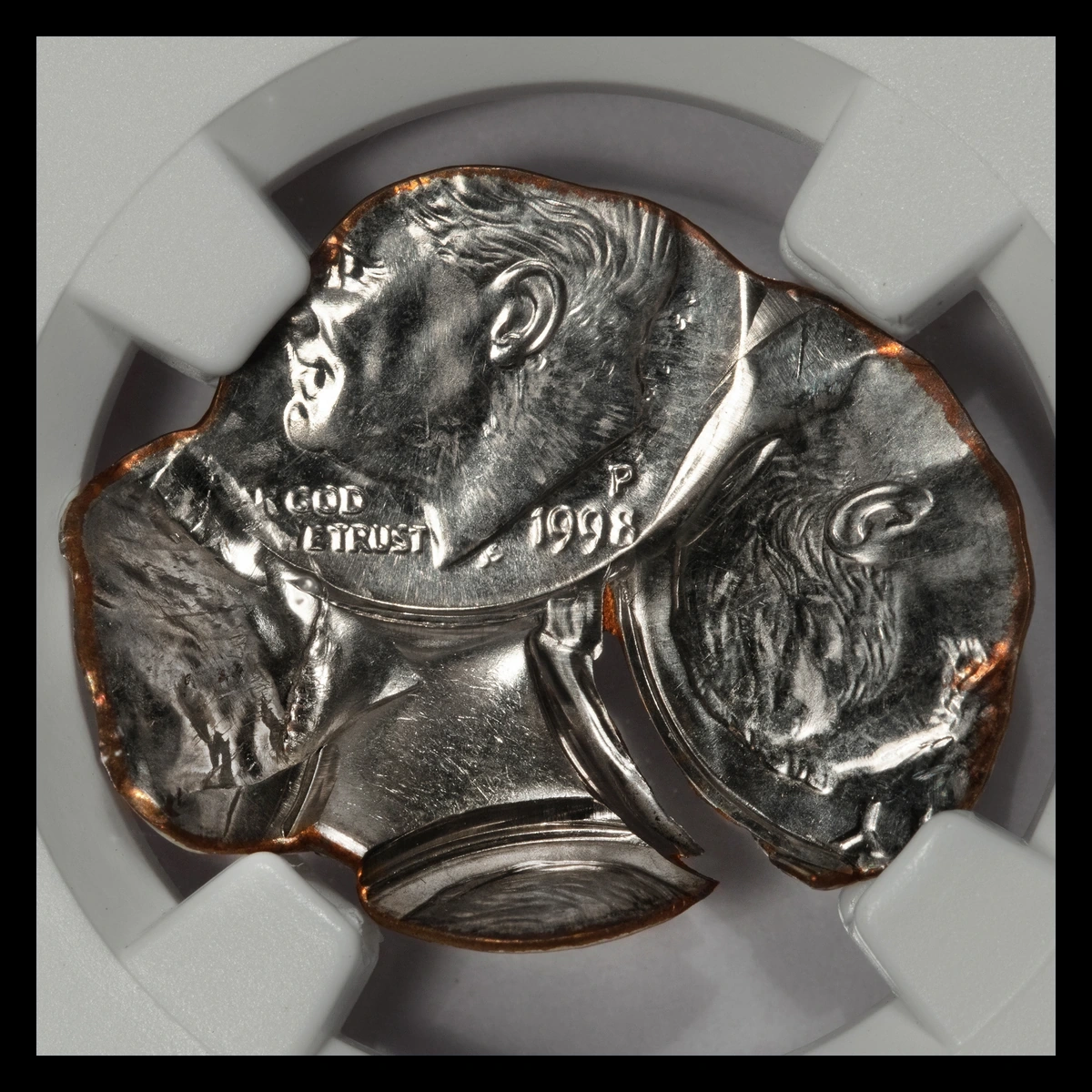 1998 Roosevelt Dime: Off-Center Strike