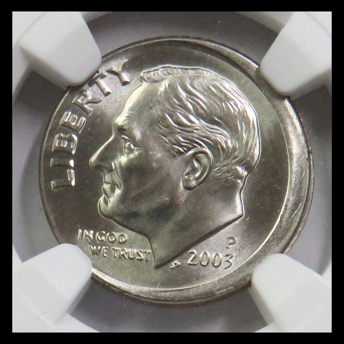 2003 Roosevelt Dime: Off-Center Strike