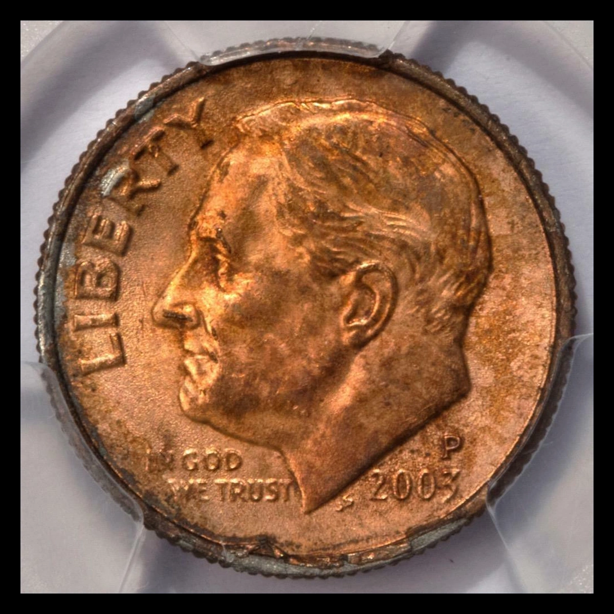 2003 Roosevelt Dime: Annealing Error