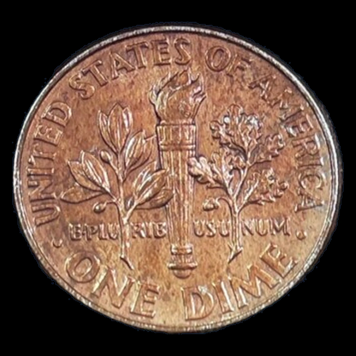 2015 Roosevelt Dime: Missing Clad Layer