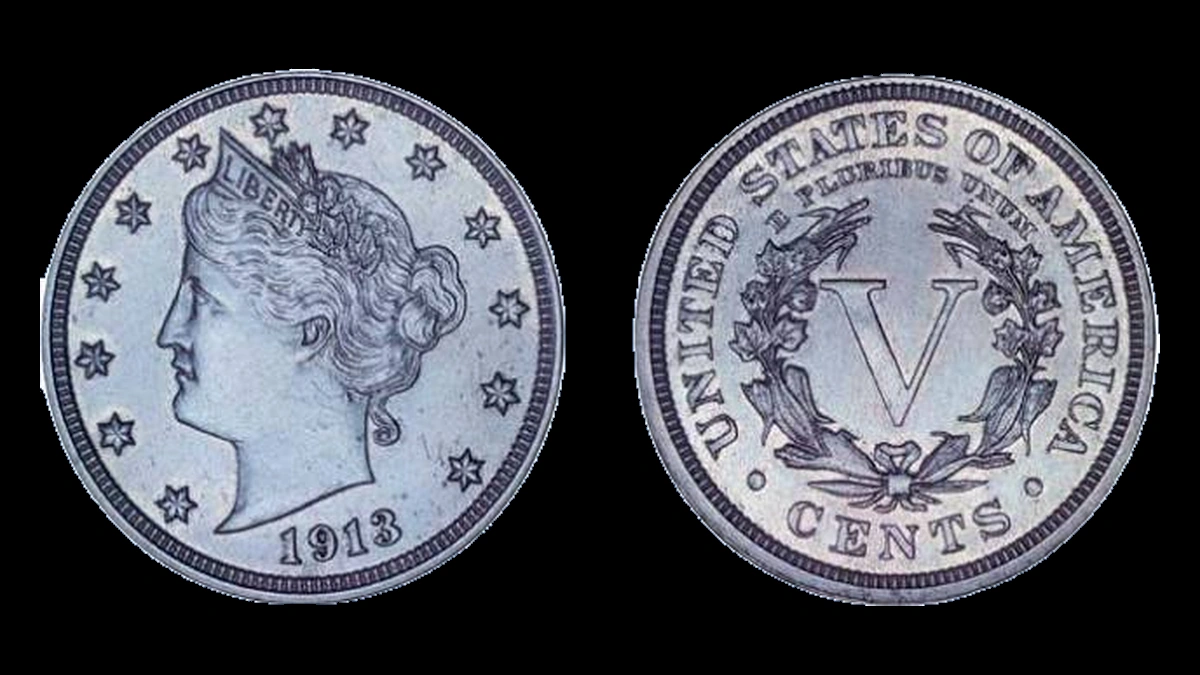 1913 Liberty Nickel: Weak Strike
