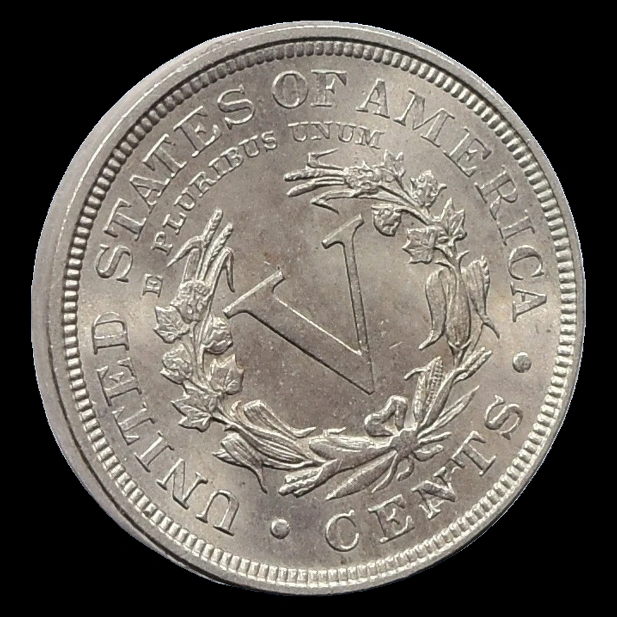1905 Liberty Nickel: Planchet Flaw