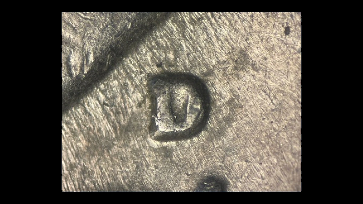1974 Roosevelt Dime: Damaged Mintmark Punch