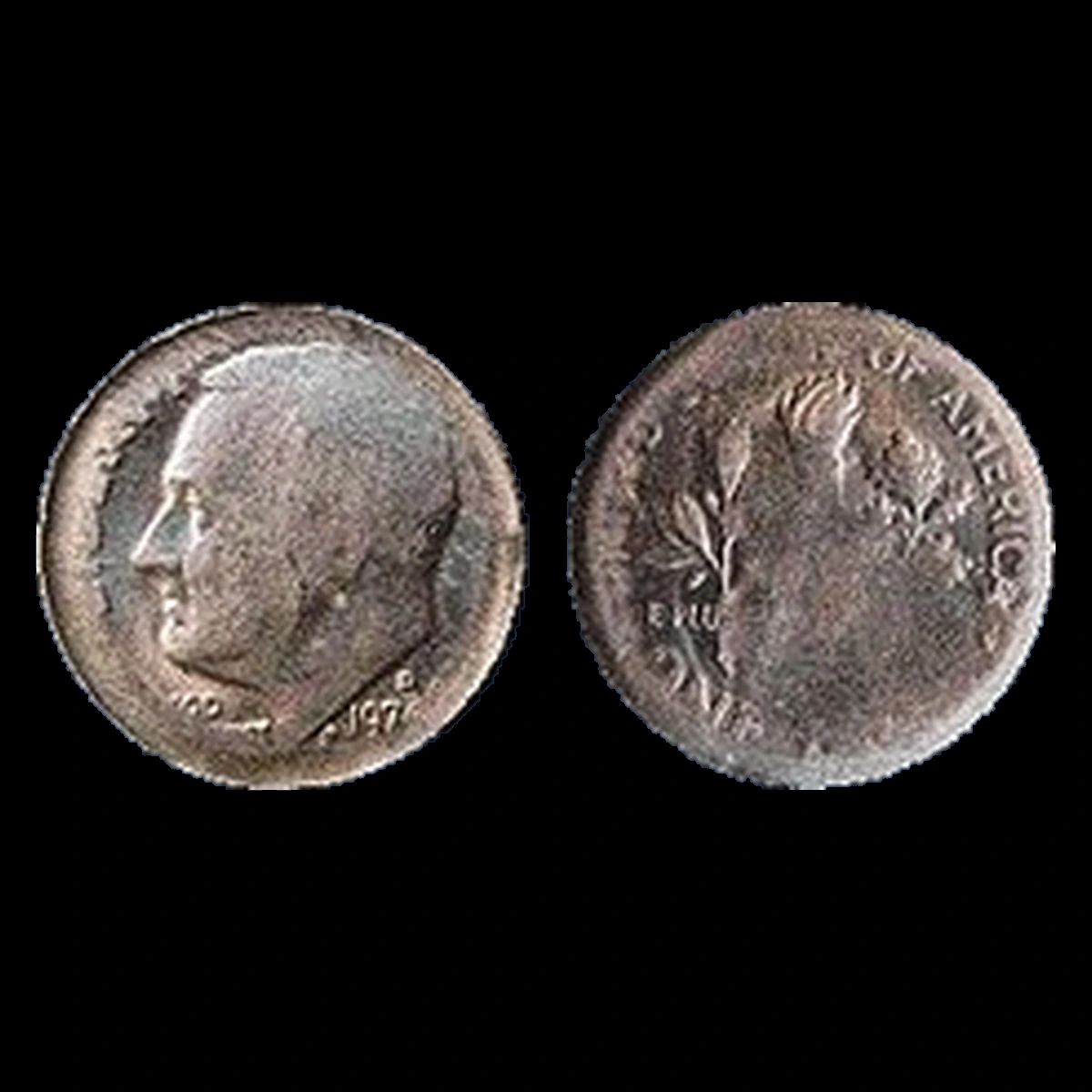 1974 Roosevelt Dime: Thin Thick Planchet