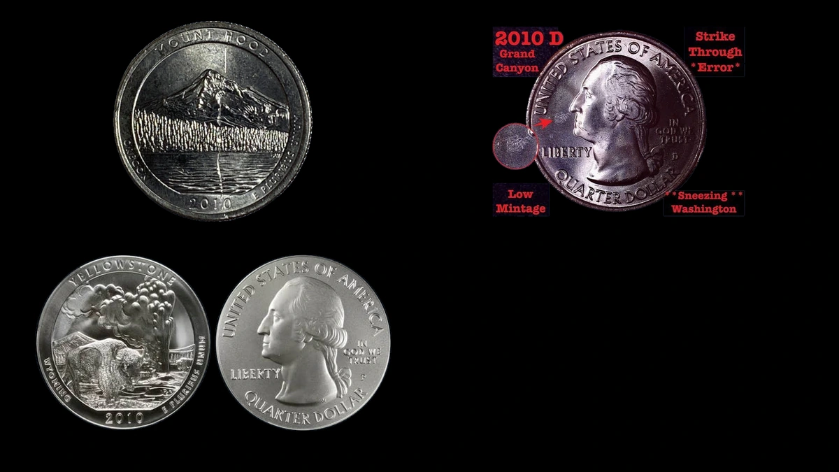 2010 Quarter Errors — error coin photographs
