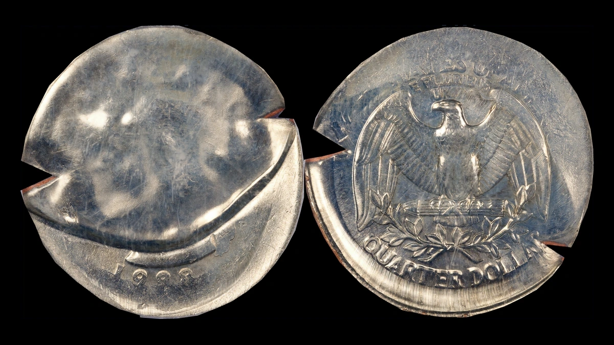 1998 Washington Quarter: indent and broadstrike