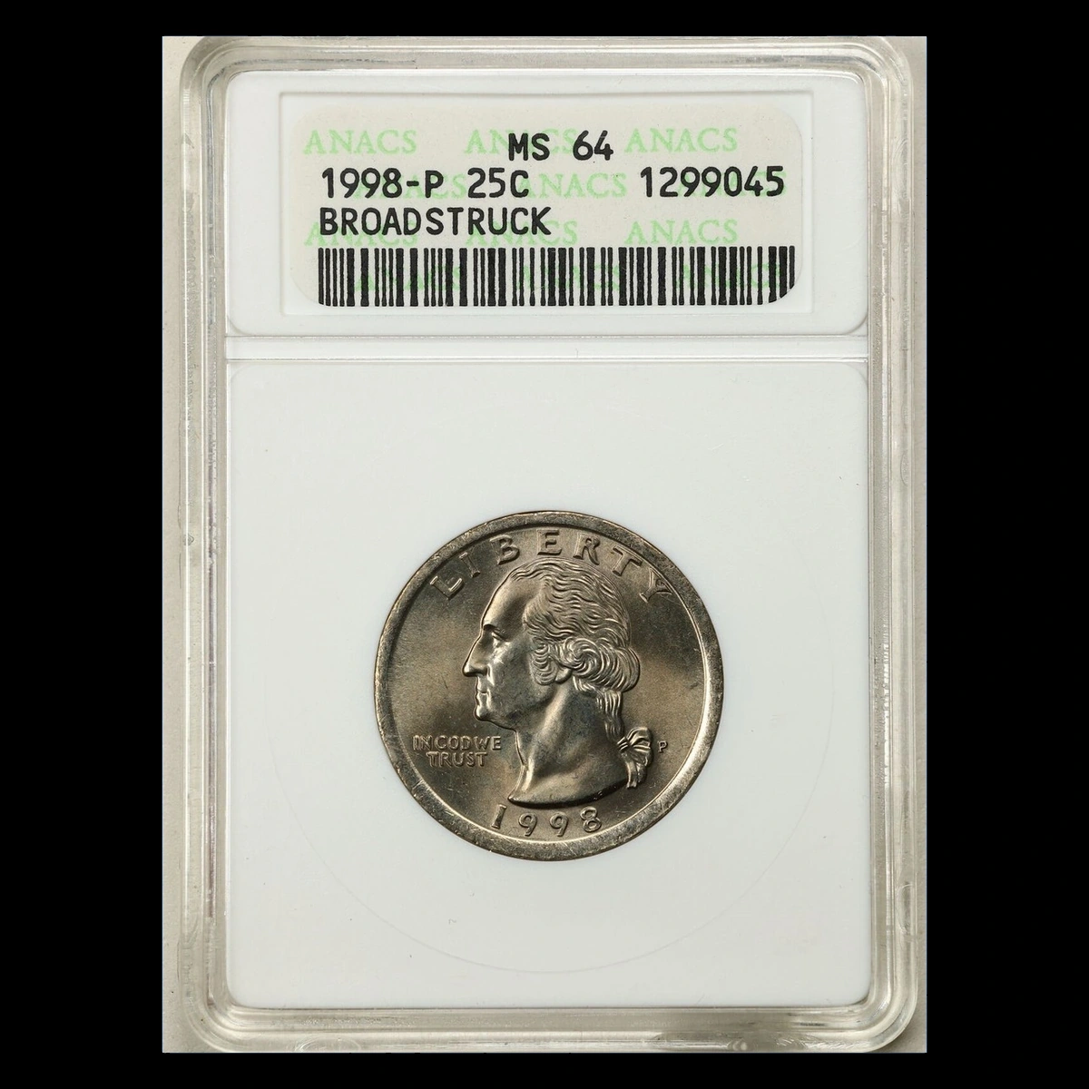 1998 Washington Quarter: Broadstrike