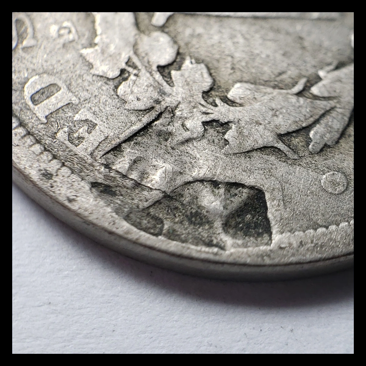 1909 Liberty Nickel: Lamination / Split Planchet