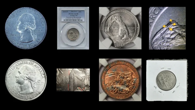 2014 Quarter Errors — error coin photographs