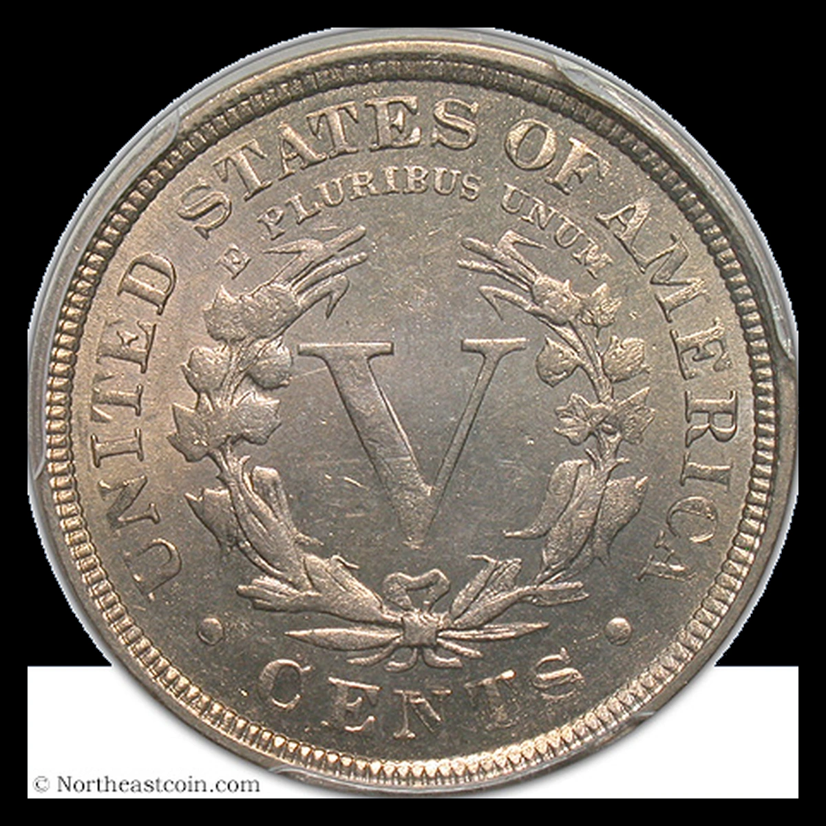 1889 Liberty Nickel: Lamination / Split Planchet