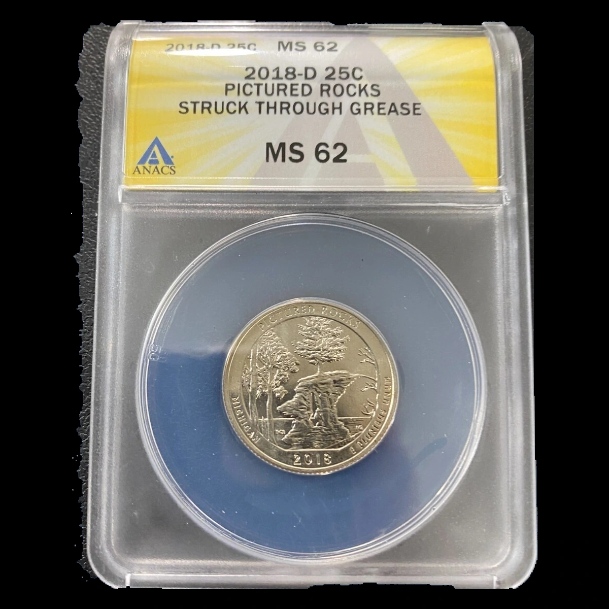 2018 Quarter: Struck-Through Error
