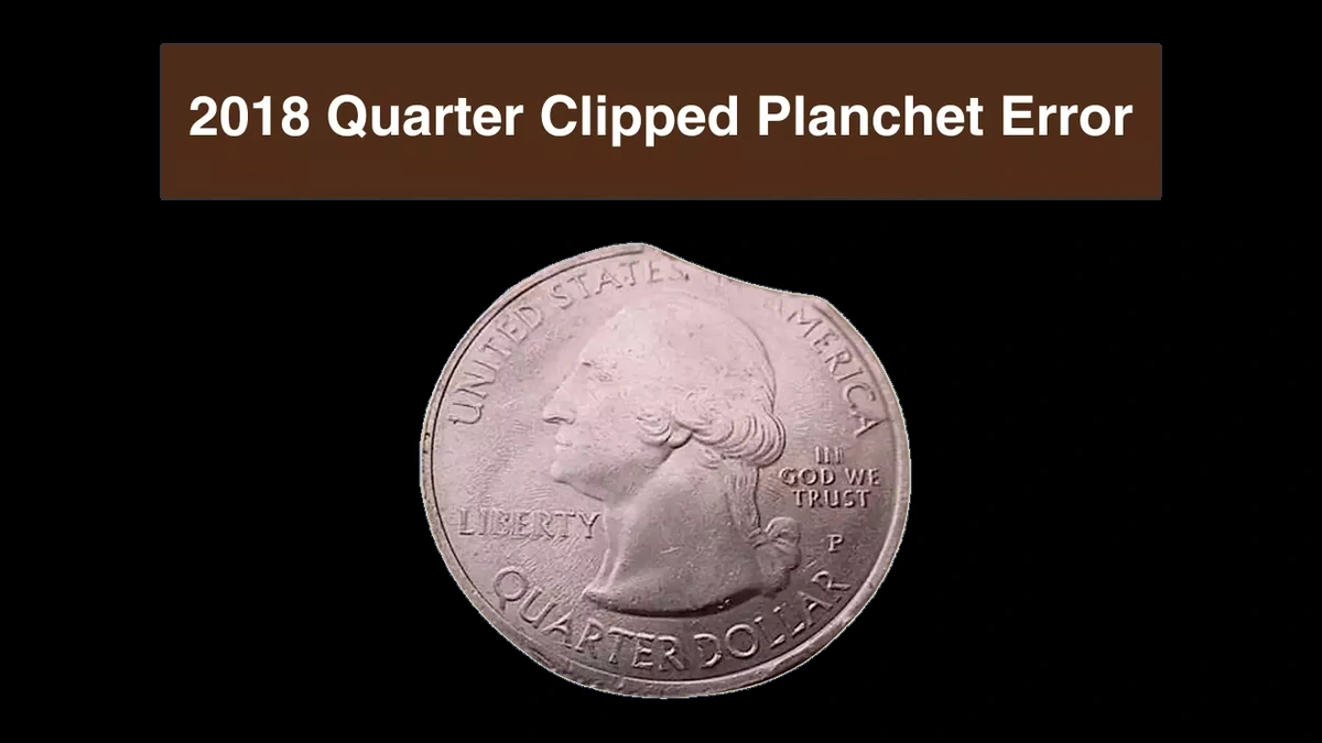 2018 Quarter: Clipped Planchet