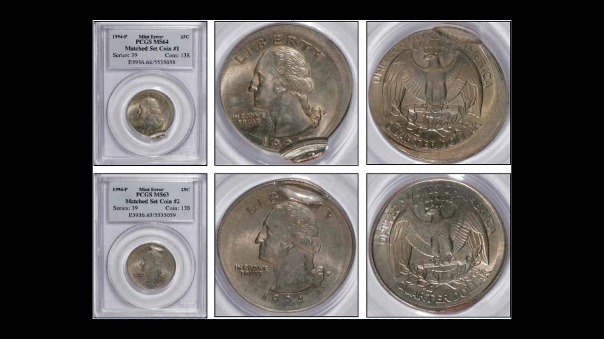 1994 Washington Quarter: Mated Pair
