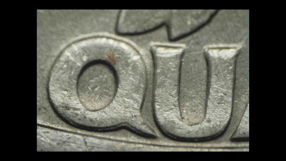 1986 Washington Quarter: Doubled Die Reverse