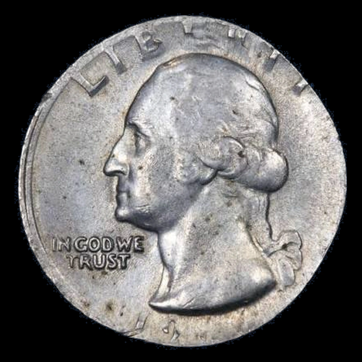 1986 Washington Quarter: Struck on a Nickel Planchet